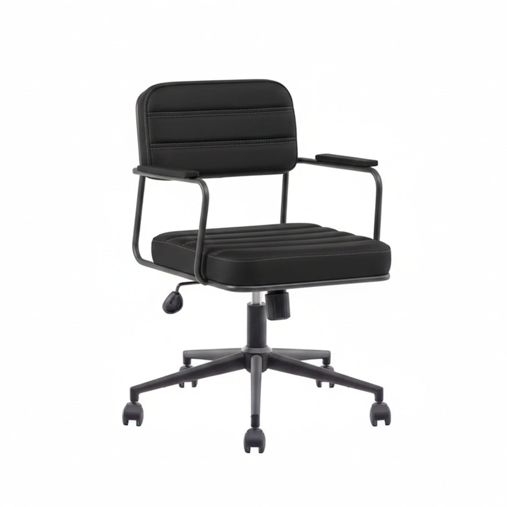 Carmen Çalışma Koltuğu - Siyah, ergonomik ve şık ofis koltuğu modern tasarıma uygun.