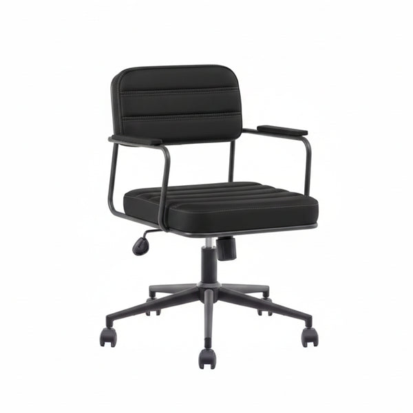 Carmen Çalışma Koltuğu - Siyah, ergonomik ve şık ofis koltuğu modern tasarıma uygun.