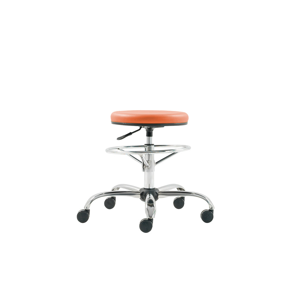 Gora Çemberli Tabure, modern ve ergonomik tasarımıyla ofis ve çalışma alanlarında konfor sunar.