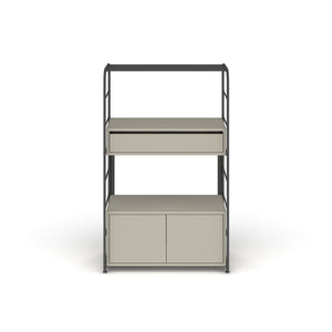 Line Metal Ofis Dolabı - 03, modern ofis depolama çözümü, Metal Ofis Dolabı, sağlam yapılı, geniş iç hacim