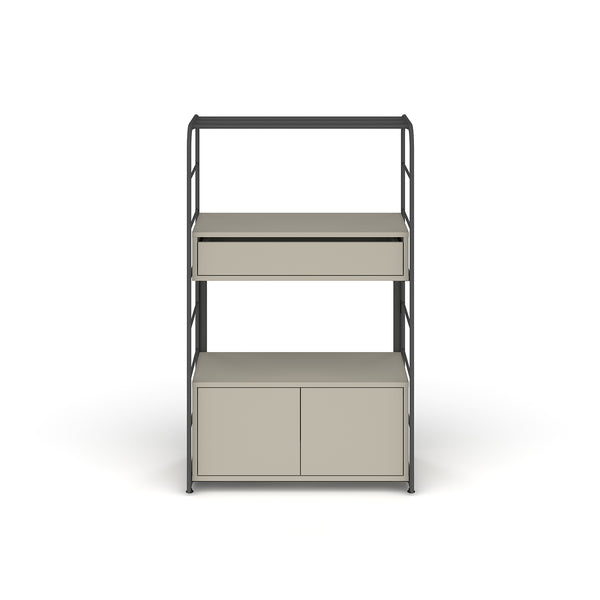 Line Metal Ofis Dolabı - 03, modern ofis depolama çözümü, Metal Ofis Dolabı, sağlam yapılı, geniş iç hacim