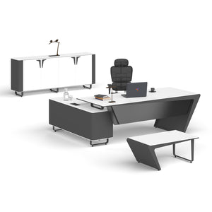 Ergonomik ve fonksiyonel Torino Makam Takımı, uzun çalışma saatlerinde konfor sağlar.